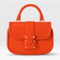 Louis Vuitton LV Women Hide Seek Orange Minnesota Epi Grained Smooth Cowhide Leather (5)