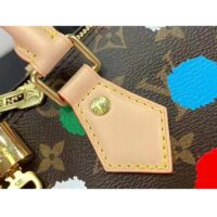 Louis Vuitton LV Women LV x YK Speedy Bandoulière 25 Monogram Coated Canvas 3D Painted Dots Print (13)