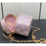 Louis Vuitton LV Women Micro Vanity Pink Monogram Coated Canvas Natural Cowhide-Leather - Image 7