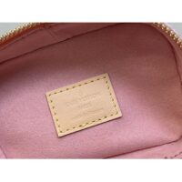 Louis Vuitton LV Women Micro Vanity Pink Monogram Coated Canvas Natural Cowhide-Leather (1)