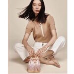 Louis Vuitton LV Women Nano Noé Bucket Bag Pink Monogram Coated Canvas Cowhide Leather - Bild 9