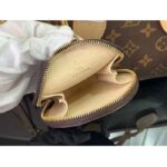 Louis Vuitton LV Women Neverfull BB Beige Monogram Coated Canvas Natural Cowhide Leather - Imagen 8