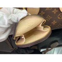 Louis Vuitton LV Women Neverfull BB Beige Monogram Coated Canvas Natural Cowhide Leather (12)