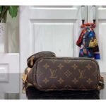 Louis Vuitton LV Women Neverfull BB Beige Monogram Coated Canvas Natural Cowhide Leather - Imagen 6