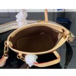 Louis Vuitton LV Women Neverfull BB Beige Monogram Coated Canvas Natural Cowhide Leather - Imagen 7