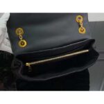 Louis Vuitton LV Women New Wave Chain Bag GM Black Quilted Smooth Calf Leather - Image 6