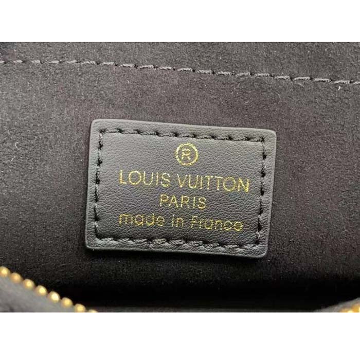 Louis Vuitton LV Women New Wave Chain Bag GM Black Quilted Smooth Calf Leather (6)
