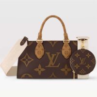 Louis Vuitton LV Women OnTheGo East West Giant Monogram Monogram Reverse Coated Canvas (1)