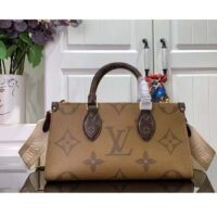 Louis Vuitton LV Women OnTheGo East West Giant Monogram Monogram Reverse Coated Canvas (1)