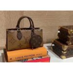 Louis Vuitton LV Women OnTheGo East West Giant Monogram Monogram Reverse Coated Canvas - Image 7