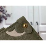 Louis Vuitton LV Women Onthego PM Light Khaki Cream Monogram Empreinte Embossed Grained Cowhide Leather - Image 8