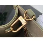 Louis Vuitton LV Women Onthego PM Light Khaki Cream Monogram Empreinte Embossed Grained Cowhide Leather - Image 9
