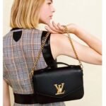 Louis Vuitton LV Women Oxford Black Grained Calf Leather Microfiber Lining – Bild 11
