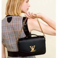 Louis Vuitton LV Women Oxford Black Grained Calf Leather Microfiber Lining (5)