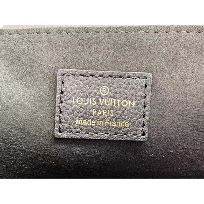 Louis Vuitton LV Women Oxford Black Grained Calf Leather Microfiber Lining (6)