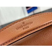 Louis Vuitton LV Women Oxford Cognac Grained Calf Leather Microfiber Lining (3)