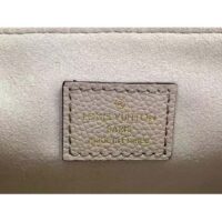 Louis Vuitton LV Women Oxford Greige Grained Calf Leather Microfiber Lining (9)