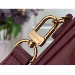 Louis Vuitton LV Women Pochette Métis Wine Red Monogram Empreinte Embossed Grained Cowhide Leather - Image 9