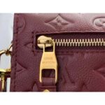 Louis Vuitton LV Women Pochette Métis Wine Red Monogram Empreinte Embossed Grained Cowhide Leather - Image 8