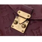 Louis Vuitton LV Women Pochette Métis Wine Red Monogram Empreinte Embossed Grained Cowhide Leather - Image 7