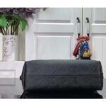 Louis Vuitton LV Women Sac Sport Crème Black Embossed Supple Grained Cowhide Leather – Bild 5