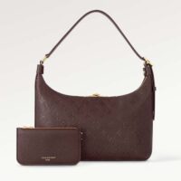 Louis Vuitton LV Women Sac Sport Wine Red Monogram Empreinte Embossed Grained Cowhide Leather (1)