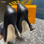 Louis Vuitton LV Women Sparkle Pump Black Lamb Leather Outsole 9.5 Cm Heel - Image 9