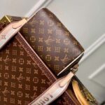 Louis Vuitton LV Women Speedy Bandoulière 20 Handbag Pink Orange Monogram Coated Canvas - immagine 5