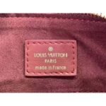 Louis Vuitton LV Women Speedy Bandoulière 25 Wine Red Monogram Empreinte Embossed Grained Cowhide Leather - Imagen 10
