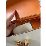 Louis Vuitton LV Women Twist MM Beige White Brown Grained Leather Cowhide – Bild 10