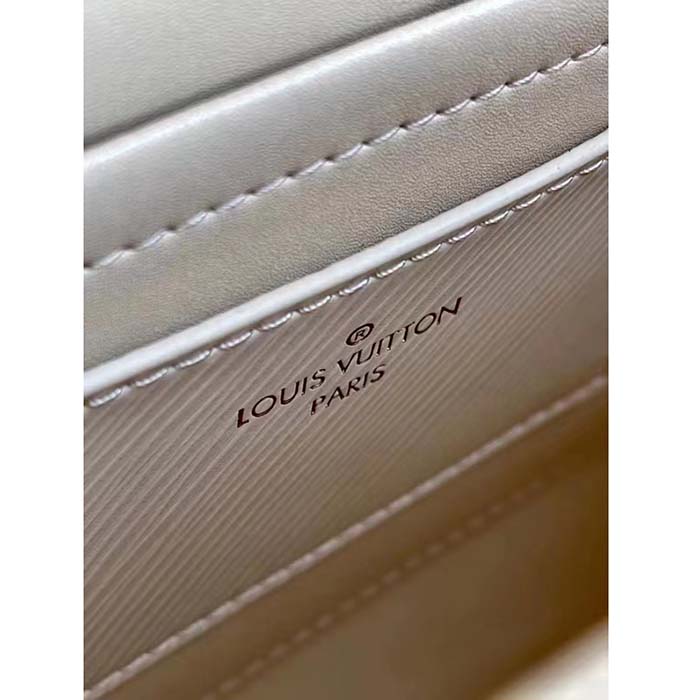 Louis Vuitton LV Women Twist MM Quartz Epi Grained Leather Cowhide Lock (2)