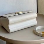 Louis Vuitton LV Women Twist MM Quartz Epi Grained Leather Cowhide Lock - Image 5