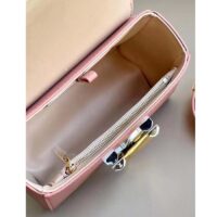 Louis Vuitton LV Women Twist PM Pink Epi Grained Leather Cowhide Lock (2)