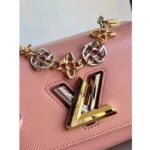 Louis Vuitton LV Women Twist PM Pink Epi Grained Leather Cowhide Lock - Image 6