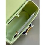 Louis Vuitton LV Women Twist PM Vert Noto Green Epi Grained Leather Cowhide Lock - immagine 9