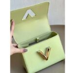 Louis Vuitton LV Women Twist PM Vert Noto Green Epi Grained Leather Cowhide Lock - immagine 8