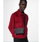 Louis Vuitton Unisex LV Alpha Wearable Wallet Monogram Eclipse Coated Canvas Cowhide Leather - Image 11