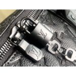 Louis Vuitton Unisex LV Keepall Bandoulière 50 Black Monogram Shadow Embossed Leather Cowhide – Bild 7