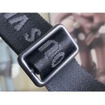 Louis Vuitton Unisex LV Keepall Bandoulière 50 Black Monogram Shadow Embossed Leather Cowhide – Bild 10