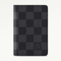 Louis Vuitton Unisex LV Pocket Organizer Coated Canvas Calf Leather Lining (1)