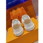 Louis Vuitton Unisex LV Time Out Sneaker Natural Calf Leather Rubber Outsole - Image 8