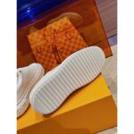 Louis Vuitton Unisex LV Time Out Sneaker Natural Calf Leather Rubber Outsole - Image 10