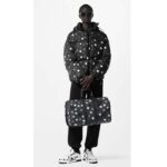 Louis Vuitton Unisex LV Trainer Sneaker Black Calf Leather Rubber Outsole Monogram Flowers - Image 11