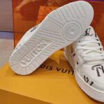 Louis Vuitton Unisex LV Trainer Sneaker Black Mix Sustainable Materials Recycled Polyester - Imagen 8