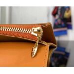 Louis Vuitton Unisex LV Vertical Compact Wallet Black Arizona Beige Taurillon Leather - Image 8