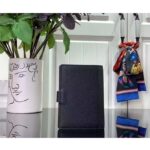 Louis Vuitton Unisex LV Vertical Compact Wallet Black Arizona Beige Taurillon Leather - Image 5