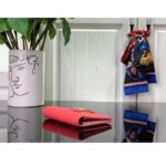 Louis Vuitton Unisex LV Vertical Compact Wallet Dragon Fruit Pink Taurillon Leather – Image 5