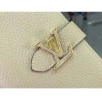 Louis Vuitton Unisex LV Vertical Compact Wallet Galet Gray Aquamarine Blue Taurillon Leather – Image 7