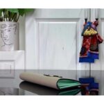 Louis Vuitton Unisex LV Vertical Wallet Beige Blue Taurillon Calf-Leather Sliding Capucines Closure - Imagen 5