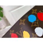 Louis Vuitton Unisex LV x YK Passport Cover Monogram Coated Canvas 3D Painted Dots Print – Image 7